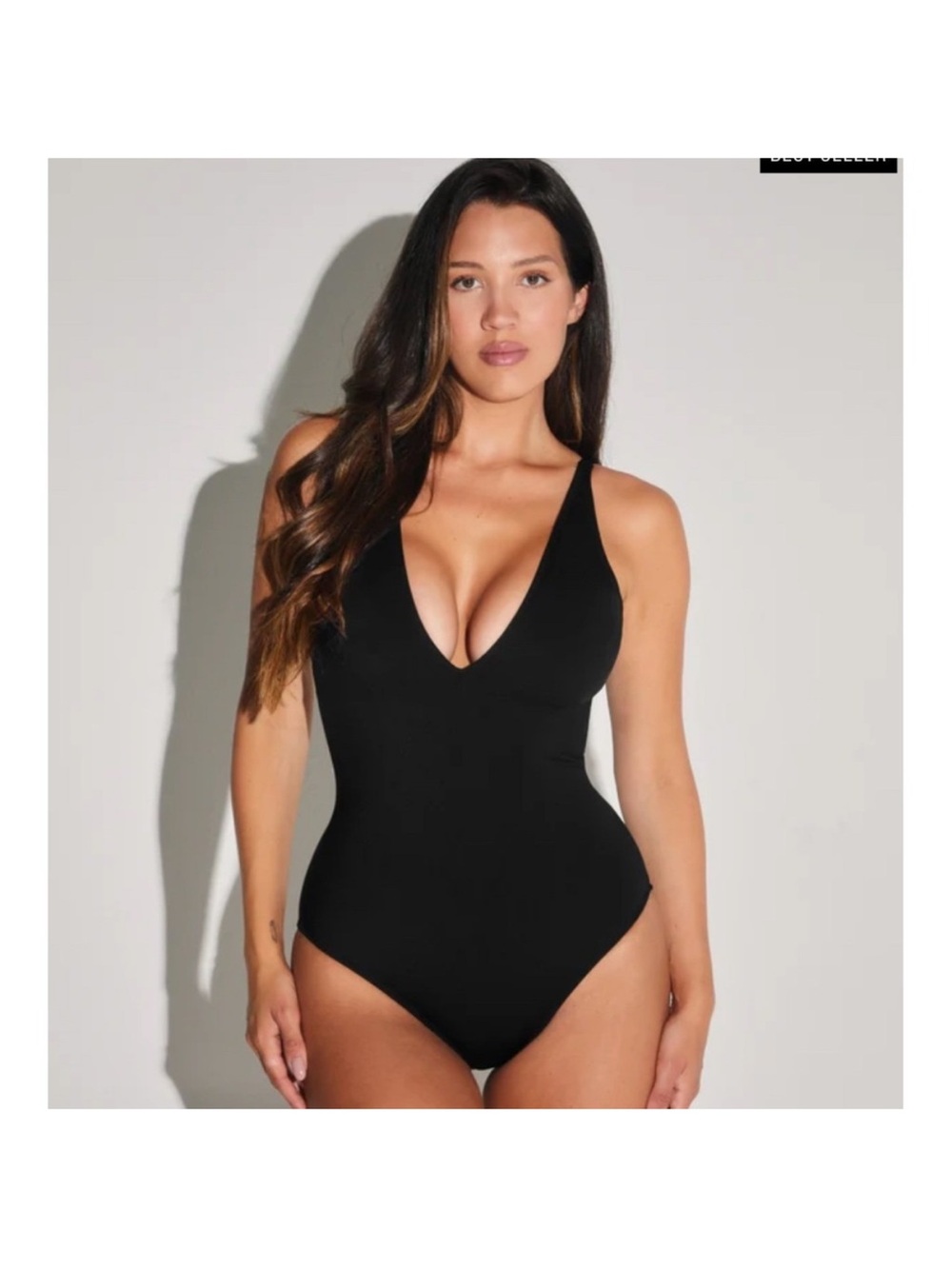 TA3 Plungey Black Swimsuit XL